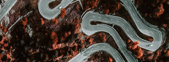 Road in mountains image